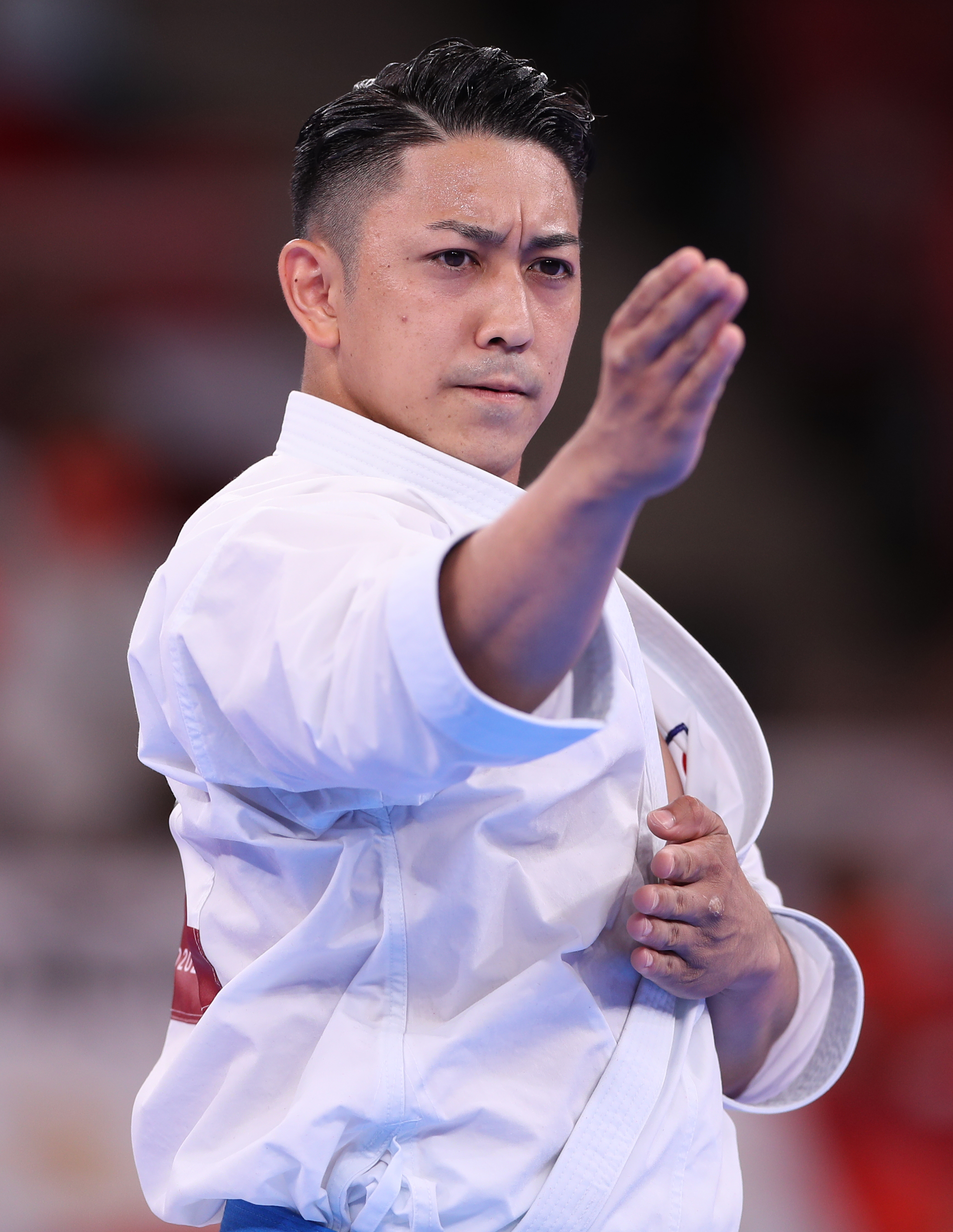 空手道——日本选手获男子个人型项目金牌