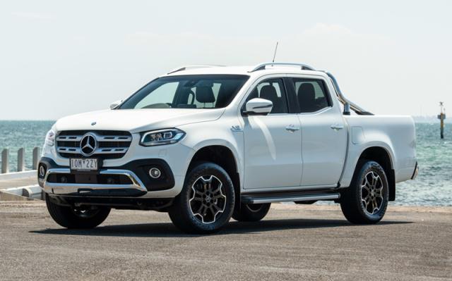 550牛米扭矩,v6发动机,2019款奔驰皮卡全时四驱,50万起售