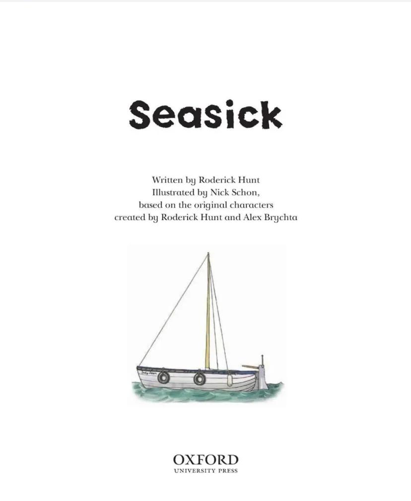 跟孩子一起读绘本《seasick》