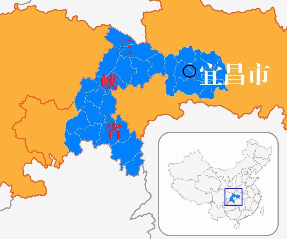 三峡的位置地图图片