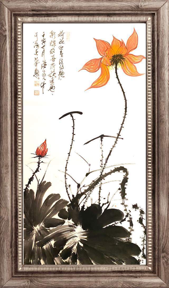 国画大师朱祖国的指墨画有多厉害?