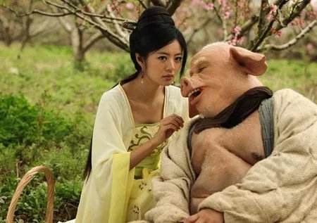 难怪猪八戒没能成佛,你看灵山脚下,他对一个女妖做了什么!