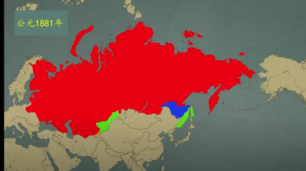 俄罗斯领土扩张全过程,详解俄罗斯从弹丸之地到世界大国