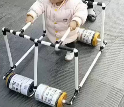 自制婴儿学步车图片