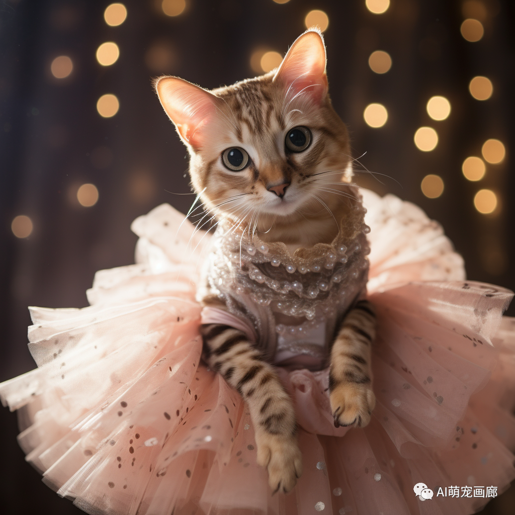 芭蕾舞者的优雅之美!12只猫咪的舞台之梦!