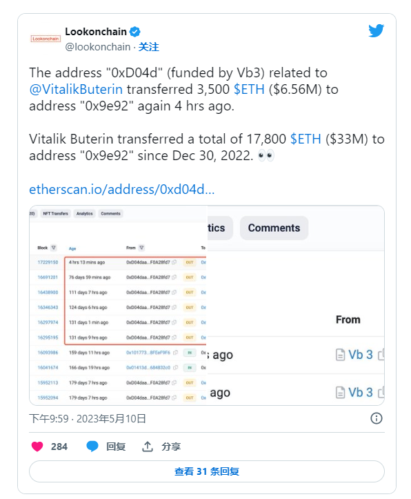 v神会出售吗?钱包地址已激活!
