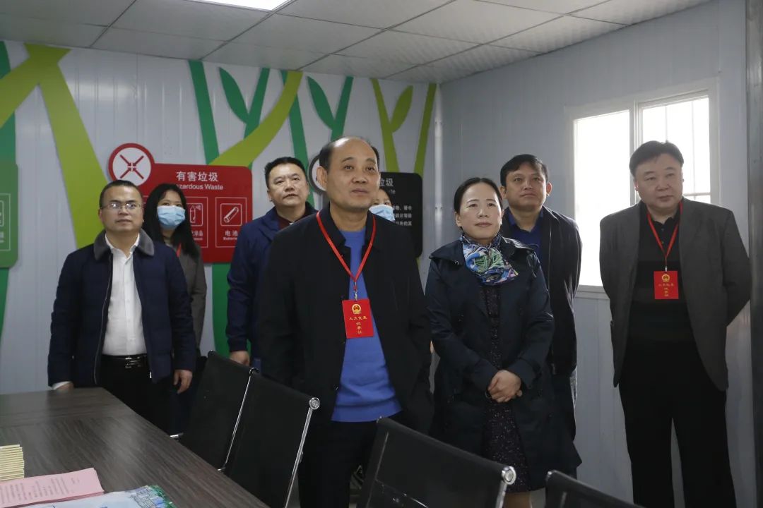 市人大常委会副主任余志坚来区专题调研全市生活垃圾分类管理工作