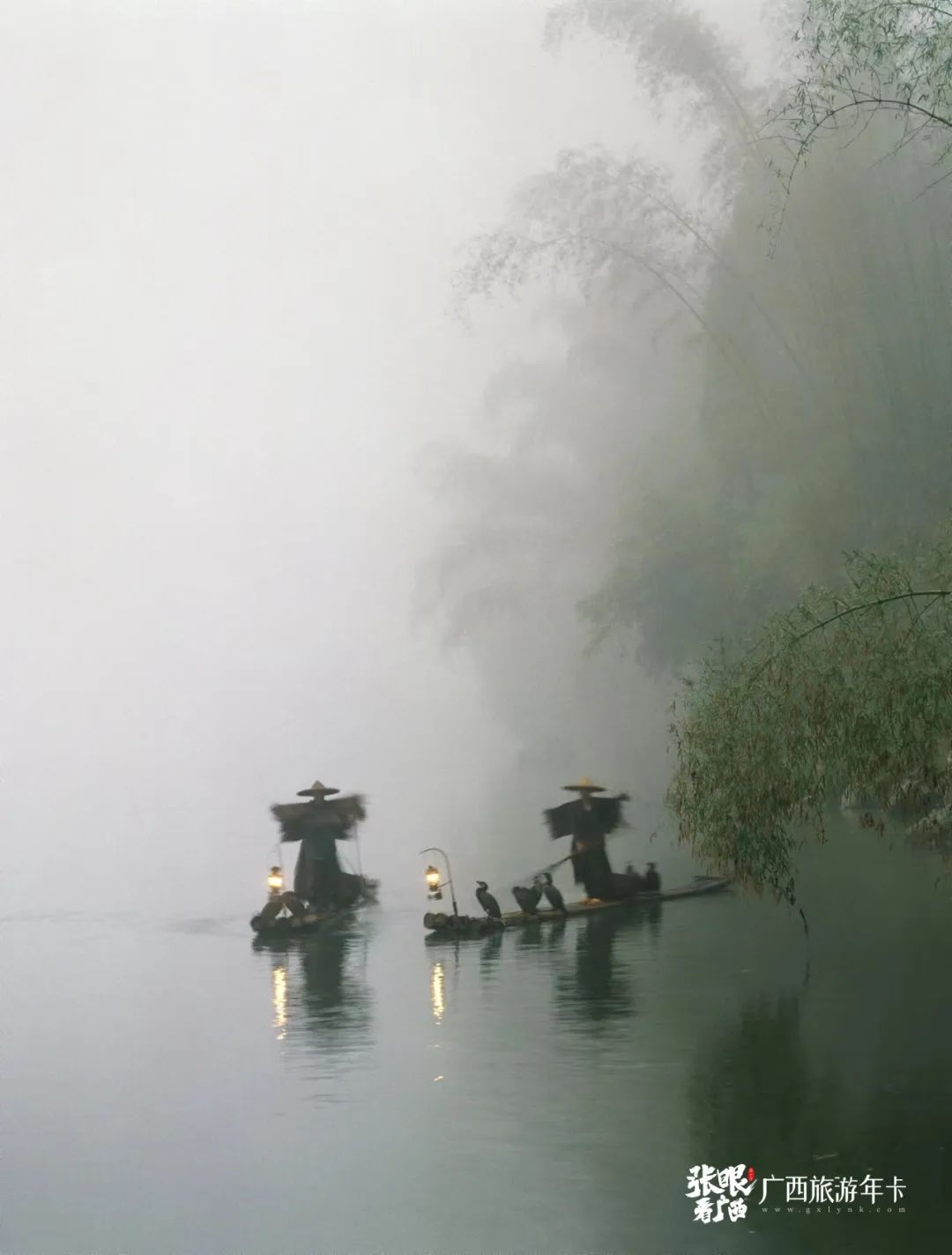三月你好!桂林最有韵味的季节,送你一幅烟雨漓江|广西旅游年卡