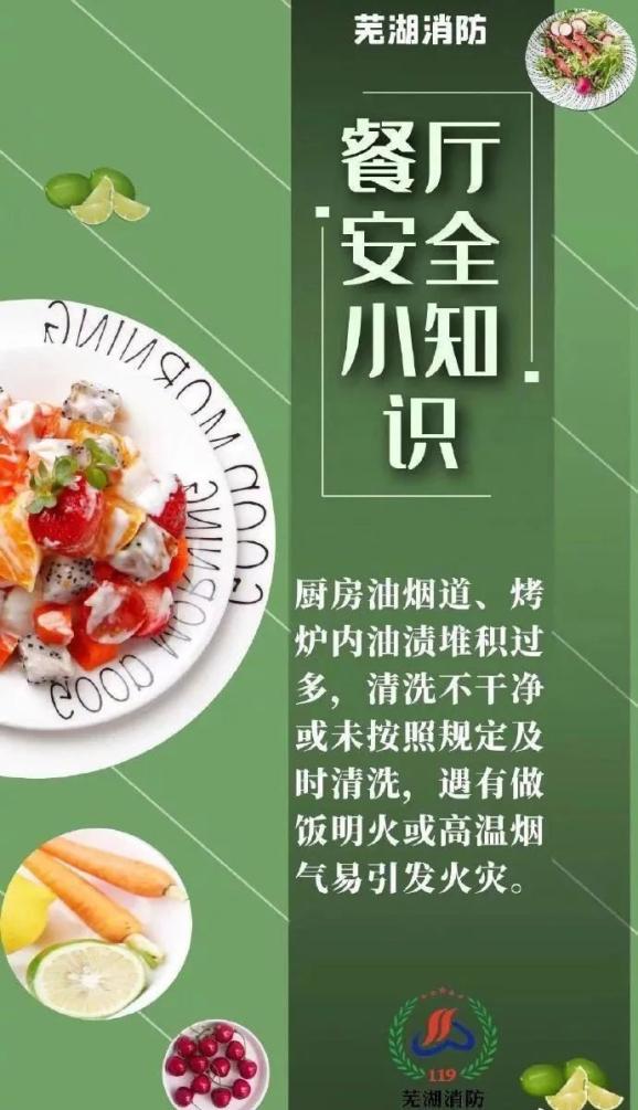餐厅安全小知识
