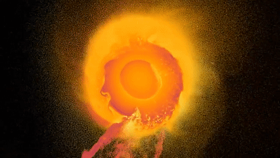 「宇宙出生日记」火星大小的天体撞击地球,形成了今天的月亮