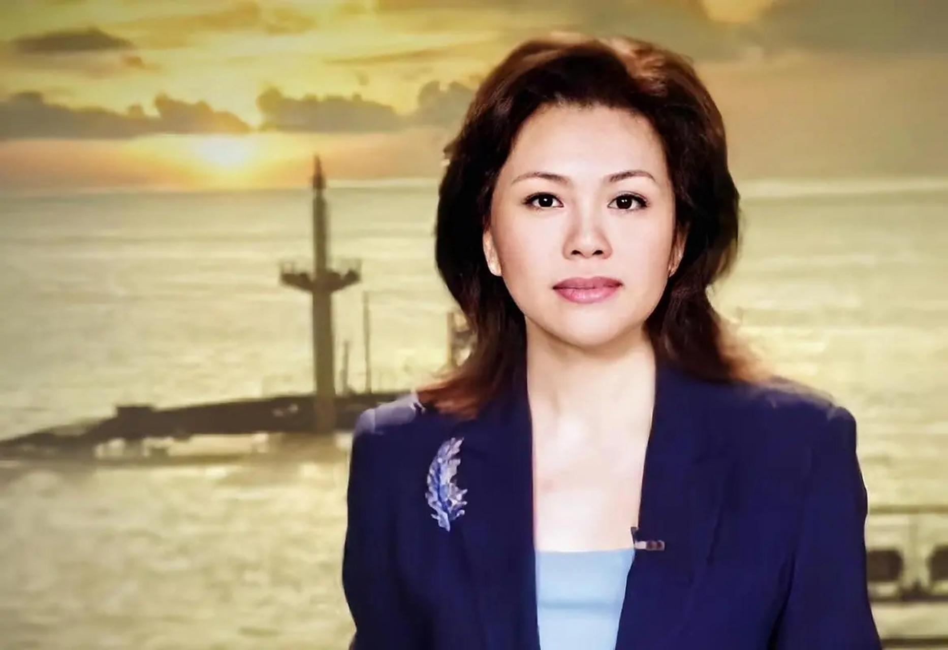 2020年像往常的一天,央视著名主持人成蕾,在访谈节目中聊得太过兴奋