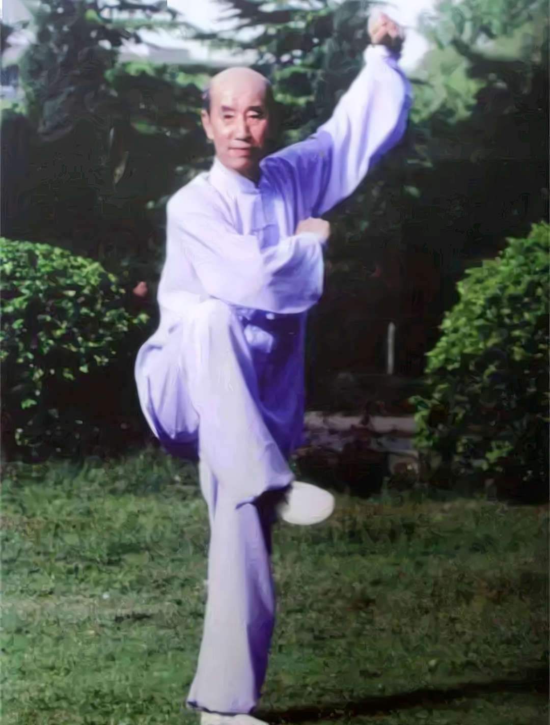 武术名家张广德,自创"导引养生功",治愈自身高血压等一身疾病