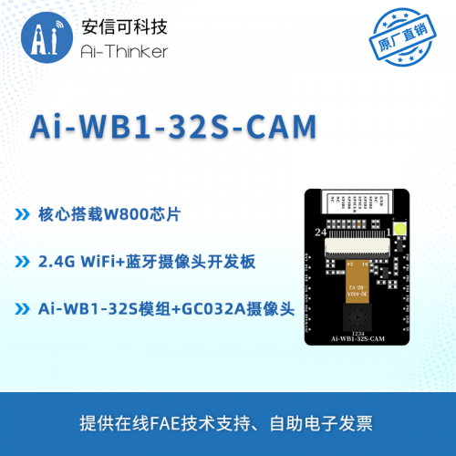 科技驱动!安信可ai-thinker ai-wb1系列模组赋能智能安防新生态