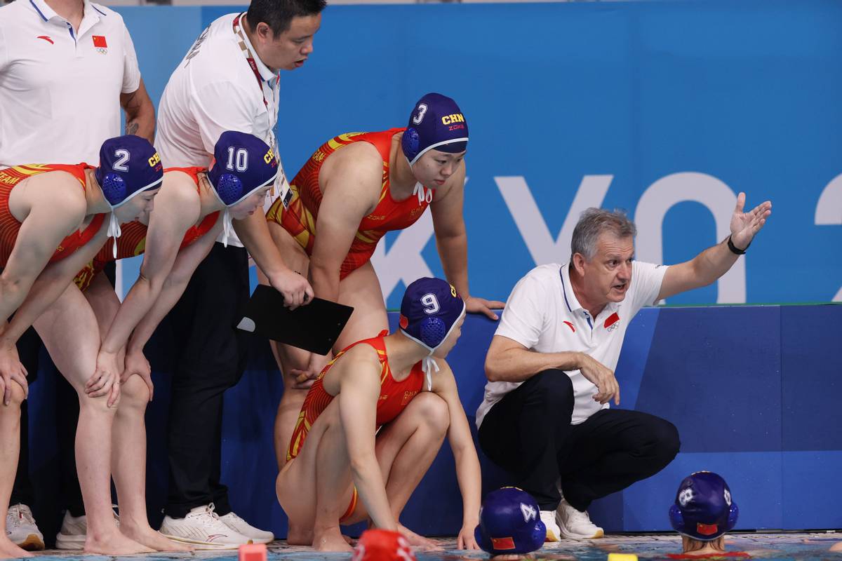 已经很棒了!中国女子水球7-16不敌加拿大,排名第八无缘奖牌