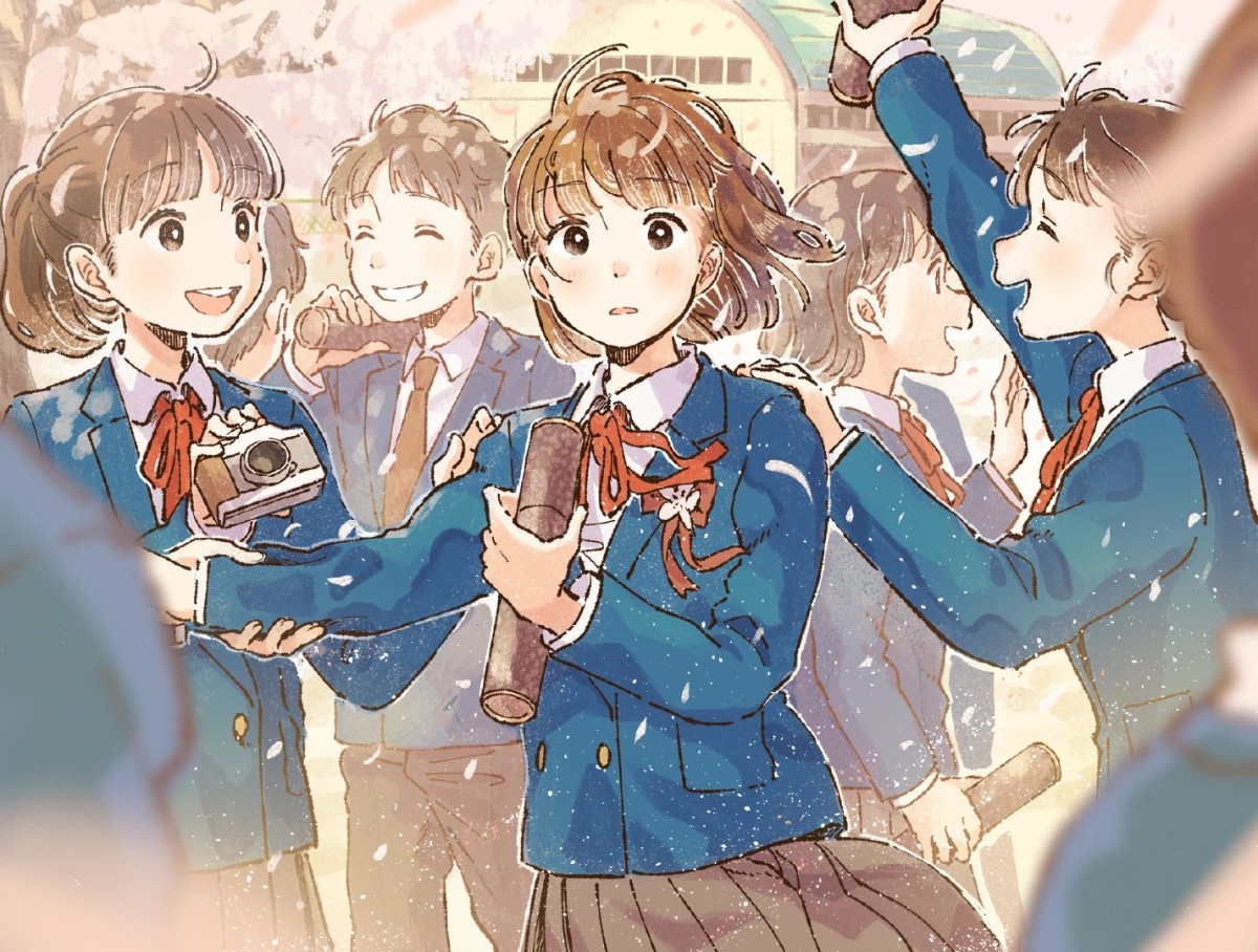 充满着青春气息的插画,满眼尽是少年时代的美好