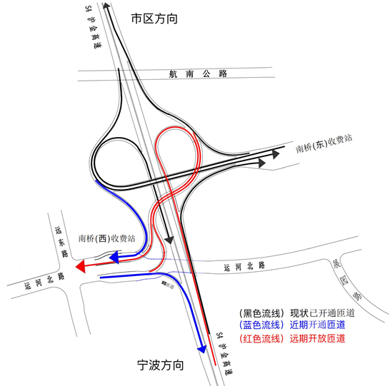 方便奉贤南桥老城区居民出行,s4沪金高速南桥立交
