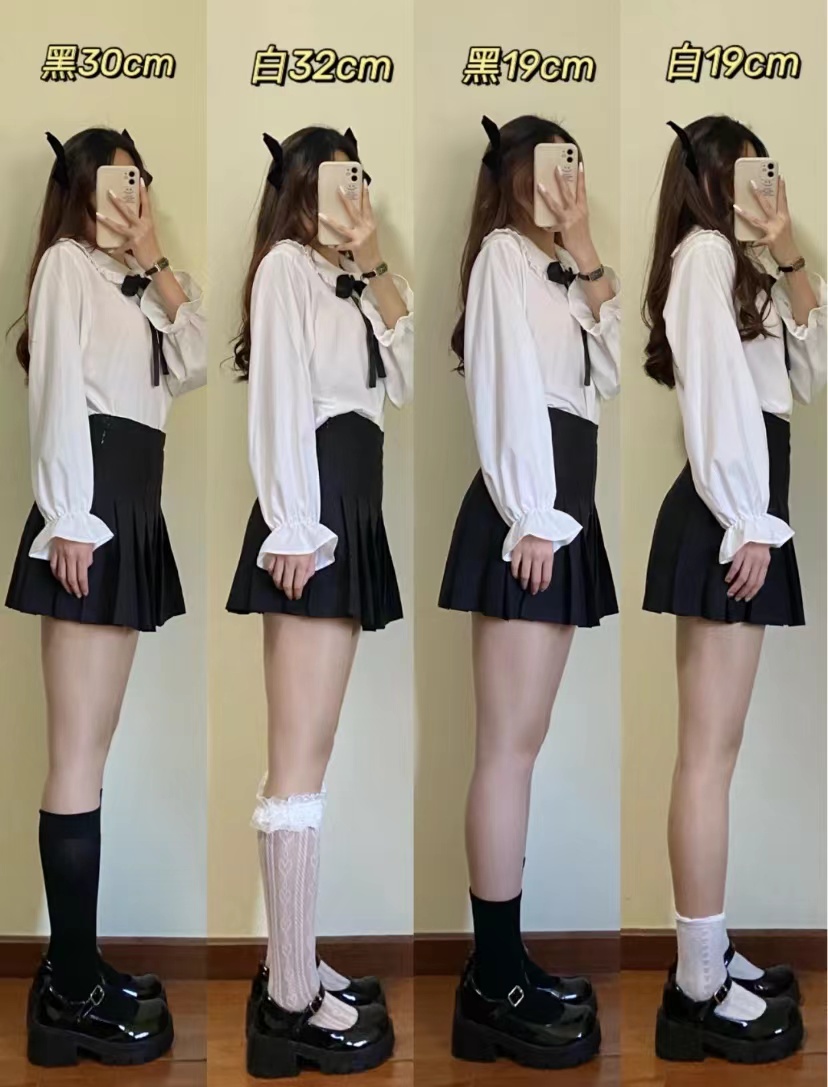 校服裙子配什么袜子?看"袜子"如何做主角