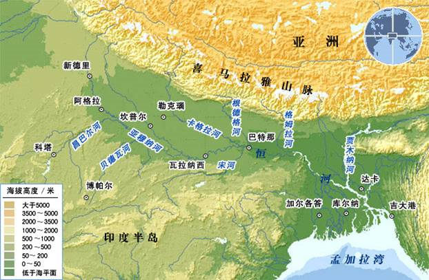 恒河的源头到底在哪里?