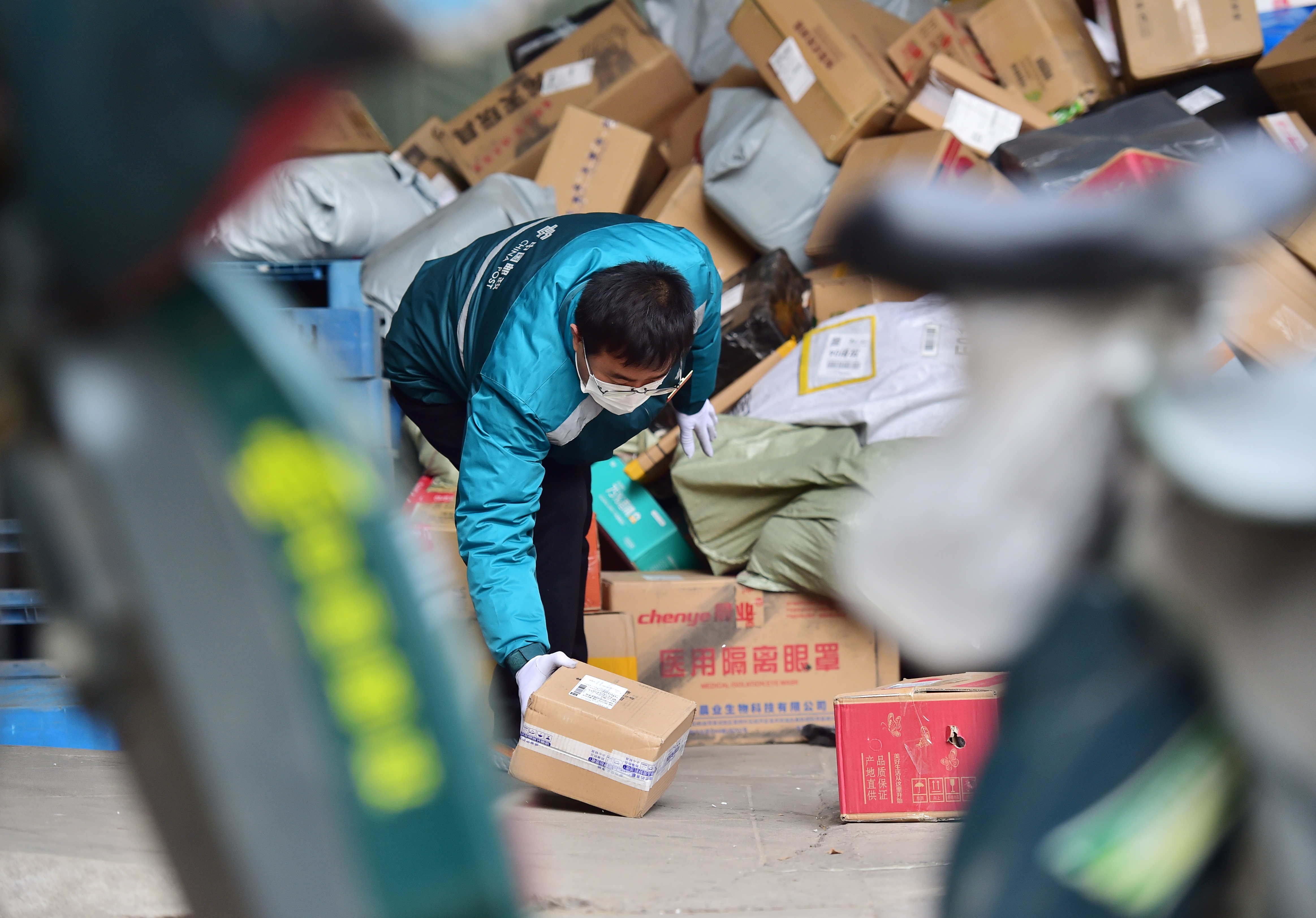 石家庄快递收派业务逐步恢复