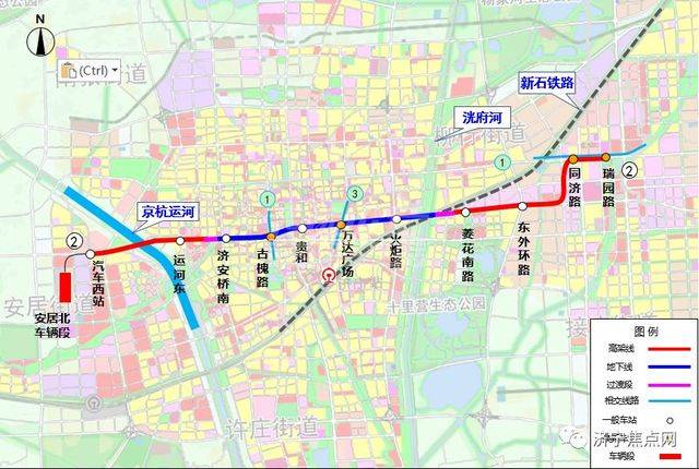 济宁地铁轨道交通线网规划完成!线路,范围全公开了
