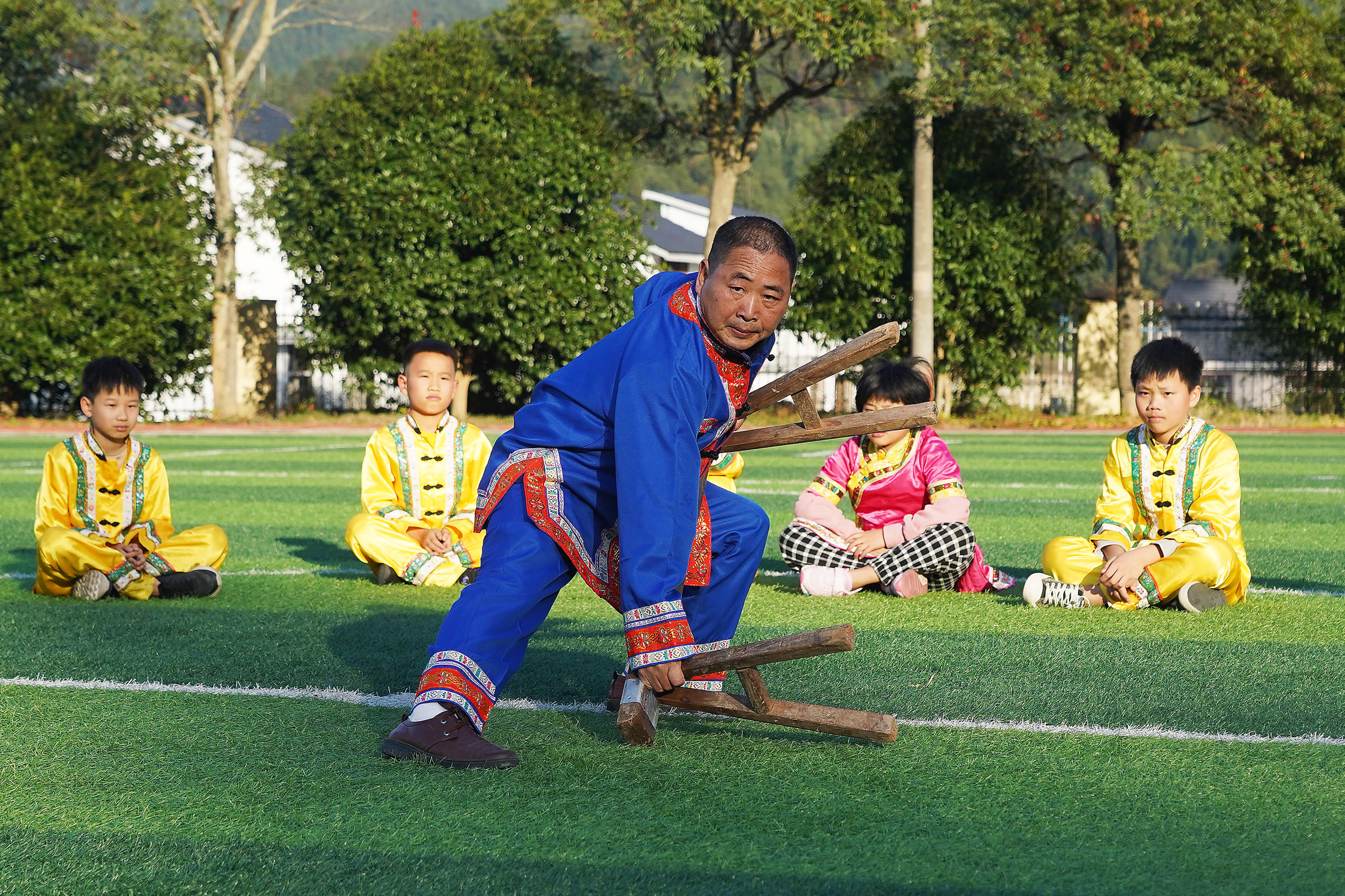 全民健身——畲族武术进校园