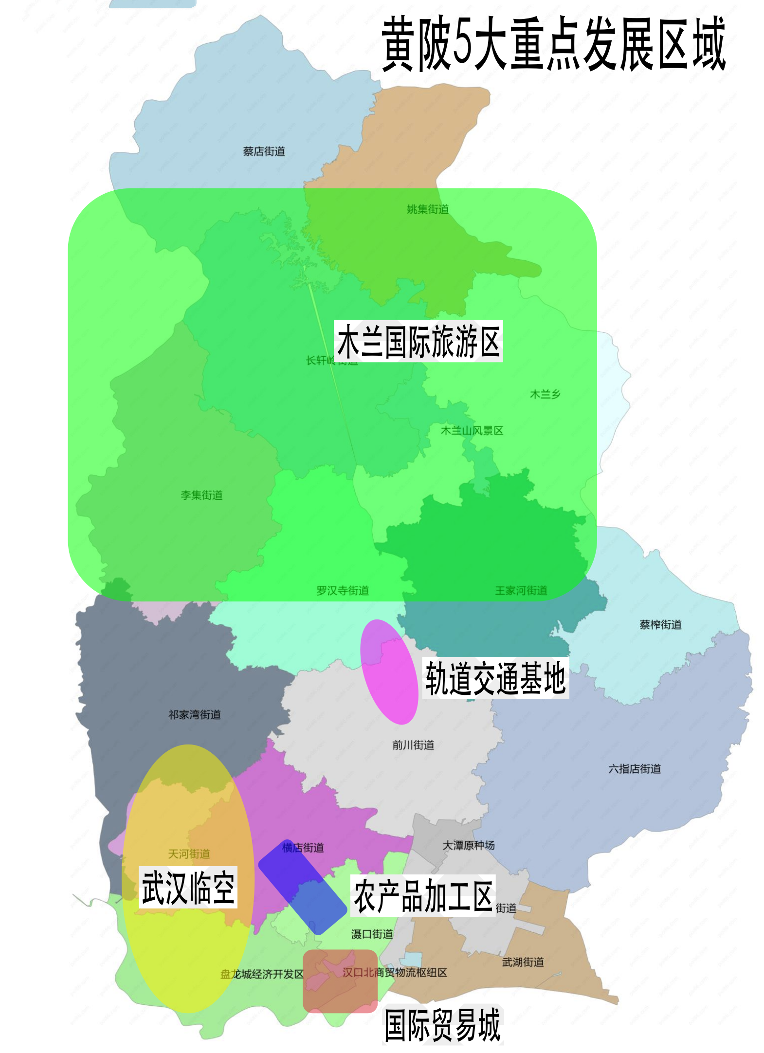 武汉市黄陂,这个新出来的农产品加工区,是个什么情况呢?