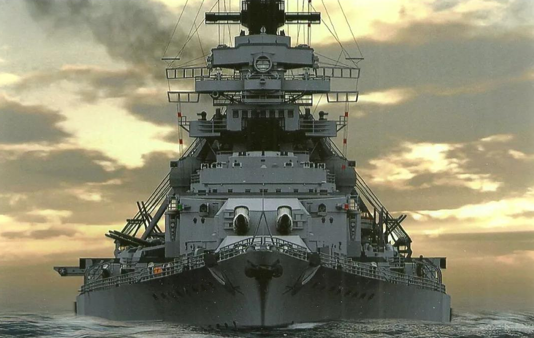 二战德国黑科技,俾斯麦战舰射程超3万米,曾单挑英国42艘军舰