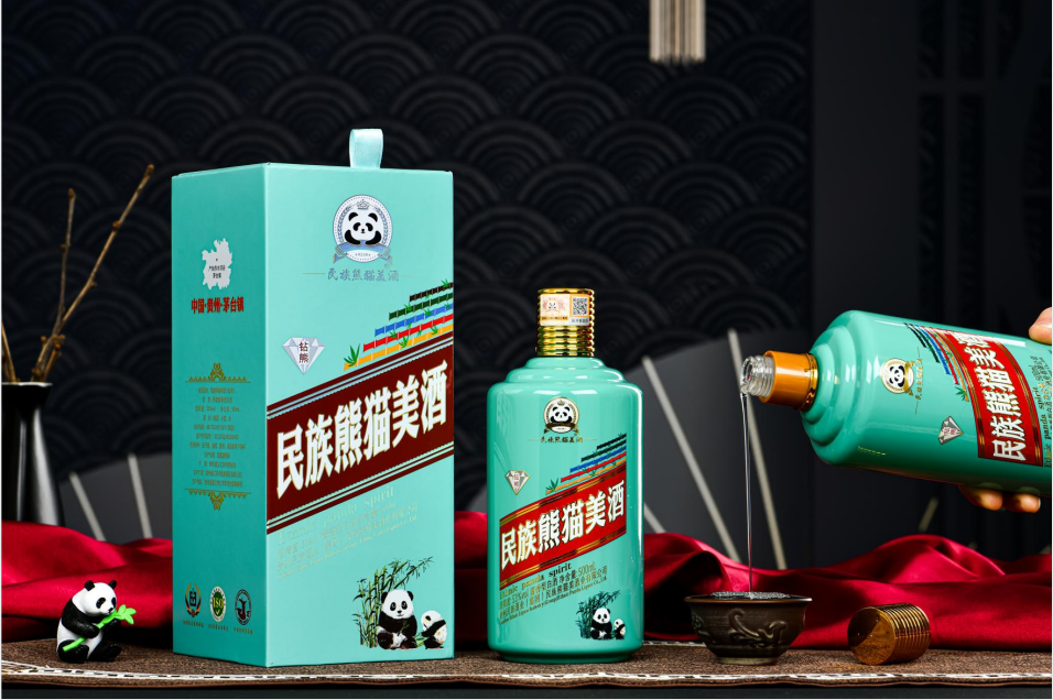 民族熊猫美酒珍藏图片