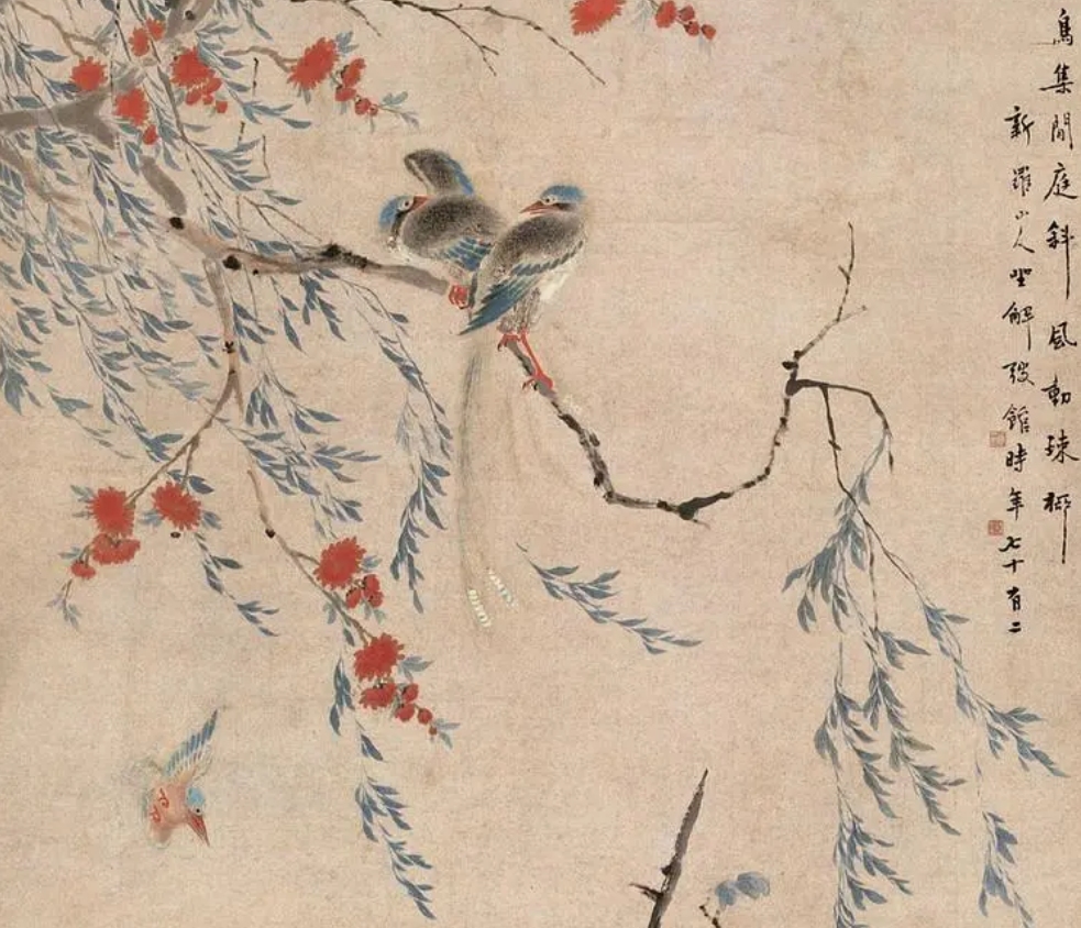 台北故宫怪画《蜂虎》,300年来让人难懂,放大10倍才发现玄机