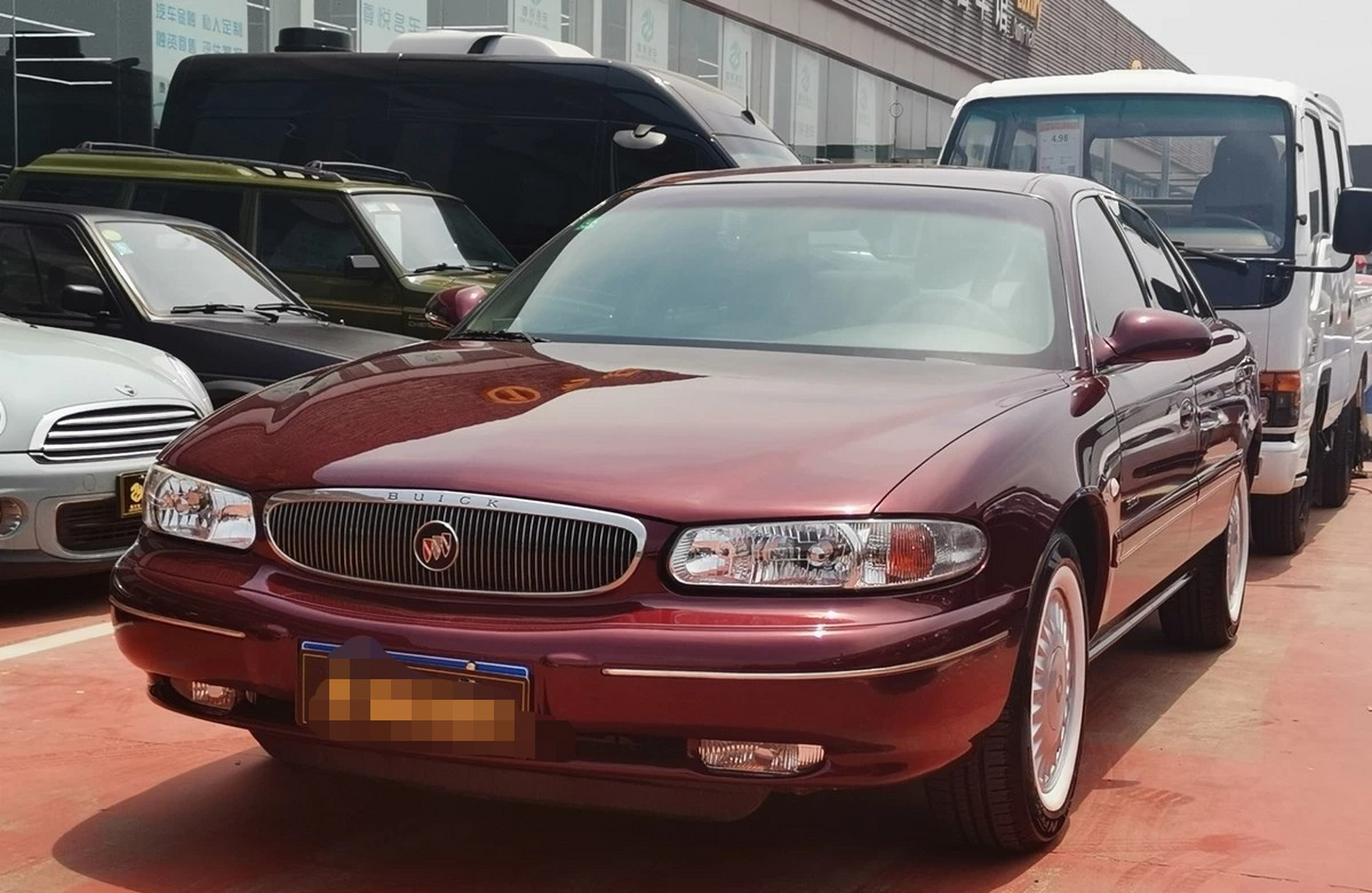 —别克汽车在中国投产的第一款车型,也是20年前高端合资
