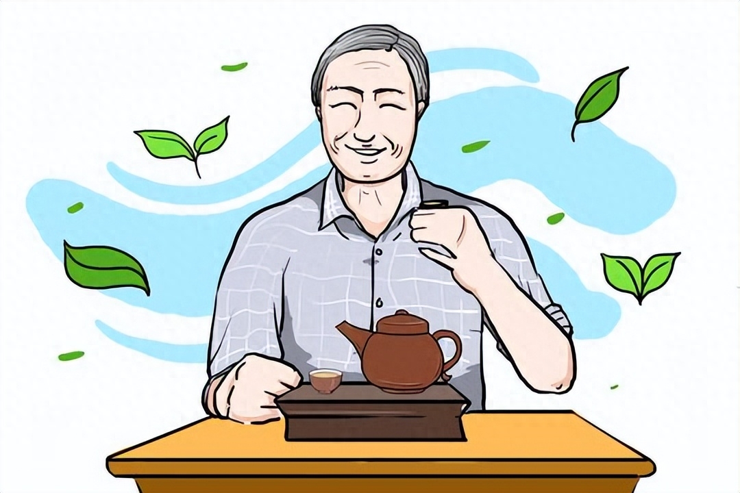 喝茶的好处卡通图片图片