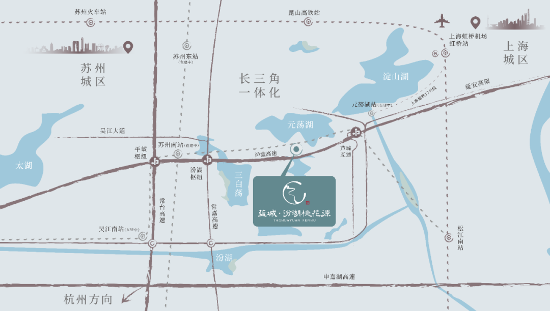 吴江汾湖地图图片