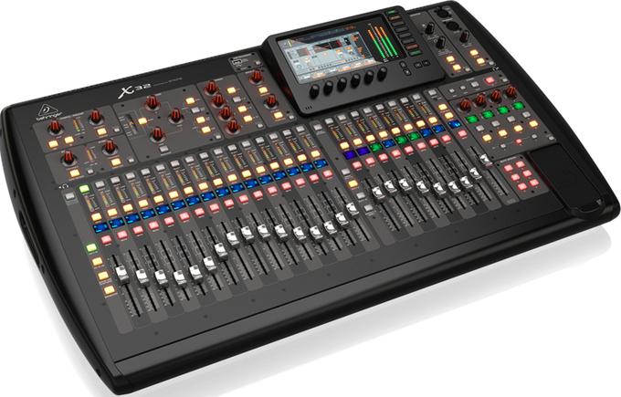 behringer/百灵达 x32 32路数字调音台 会议演讲 舞台演出调音台