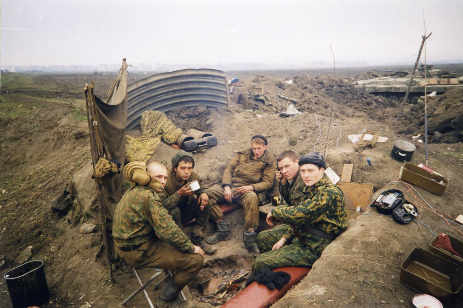 第一次车臣战争 俘虏图片