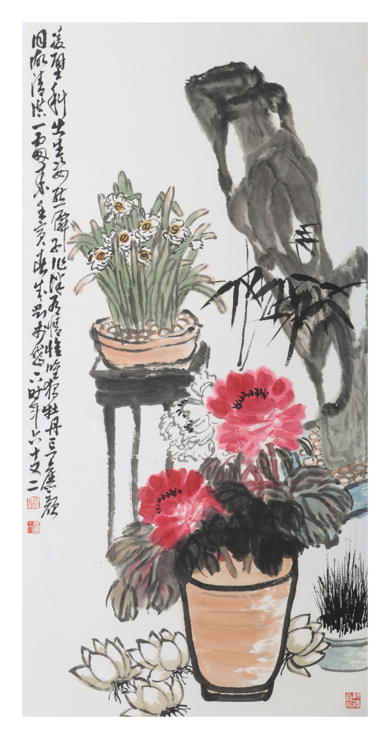 著名画家孙成刚清供系列作品欣赏