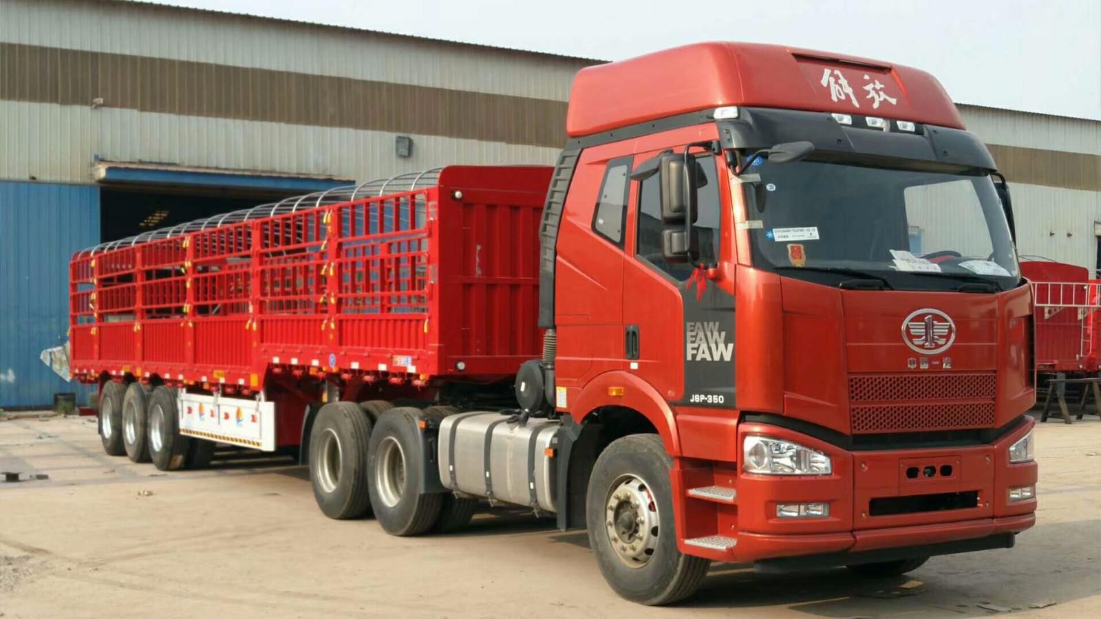 六轴半挂车总重多少吨不超