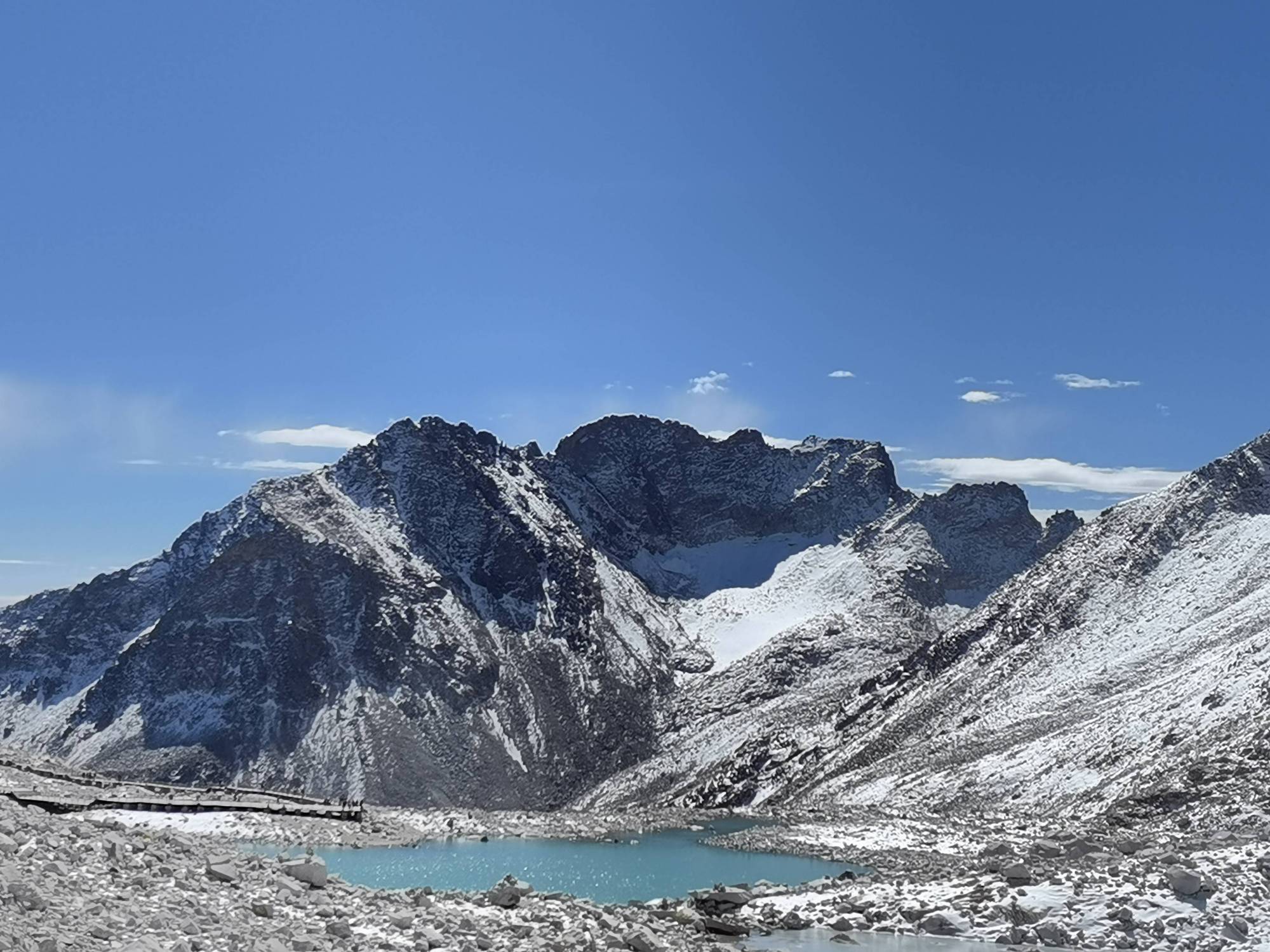 达古冰川小长假第一天人气爆棚!赶紧安排,来得及!