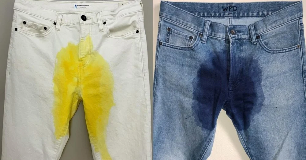 不是恶搞也不是开玩笑,"尿裤子"真的成了一种时尚潮流