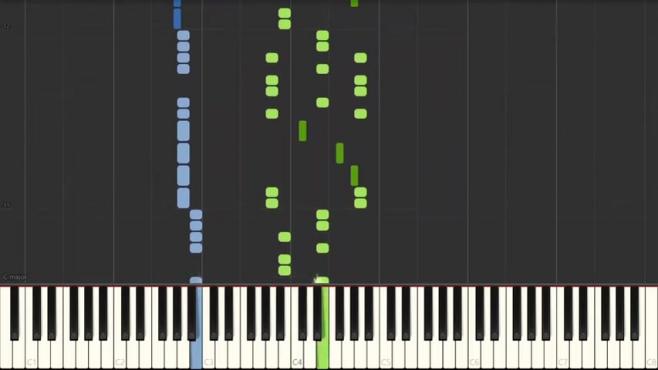 [图]「Devilovania」SsChara战斗主题曲钢琴瀑布流 教学