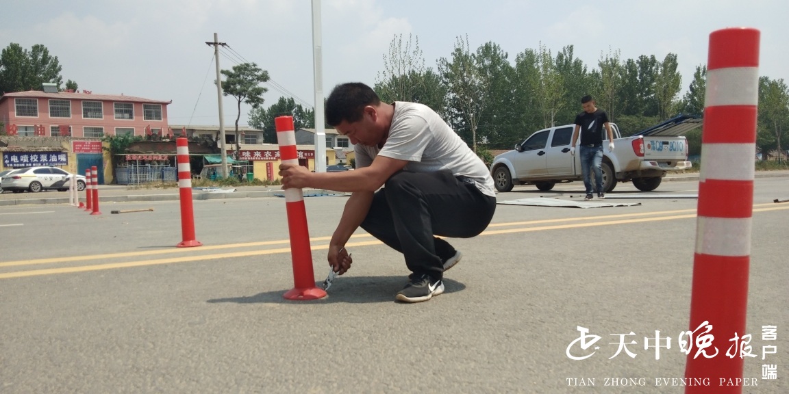 g328国道驿城大道至苗庄段今日通车