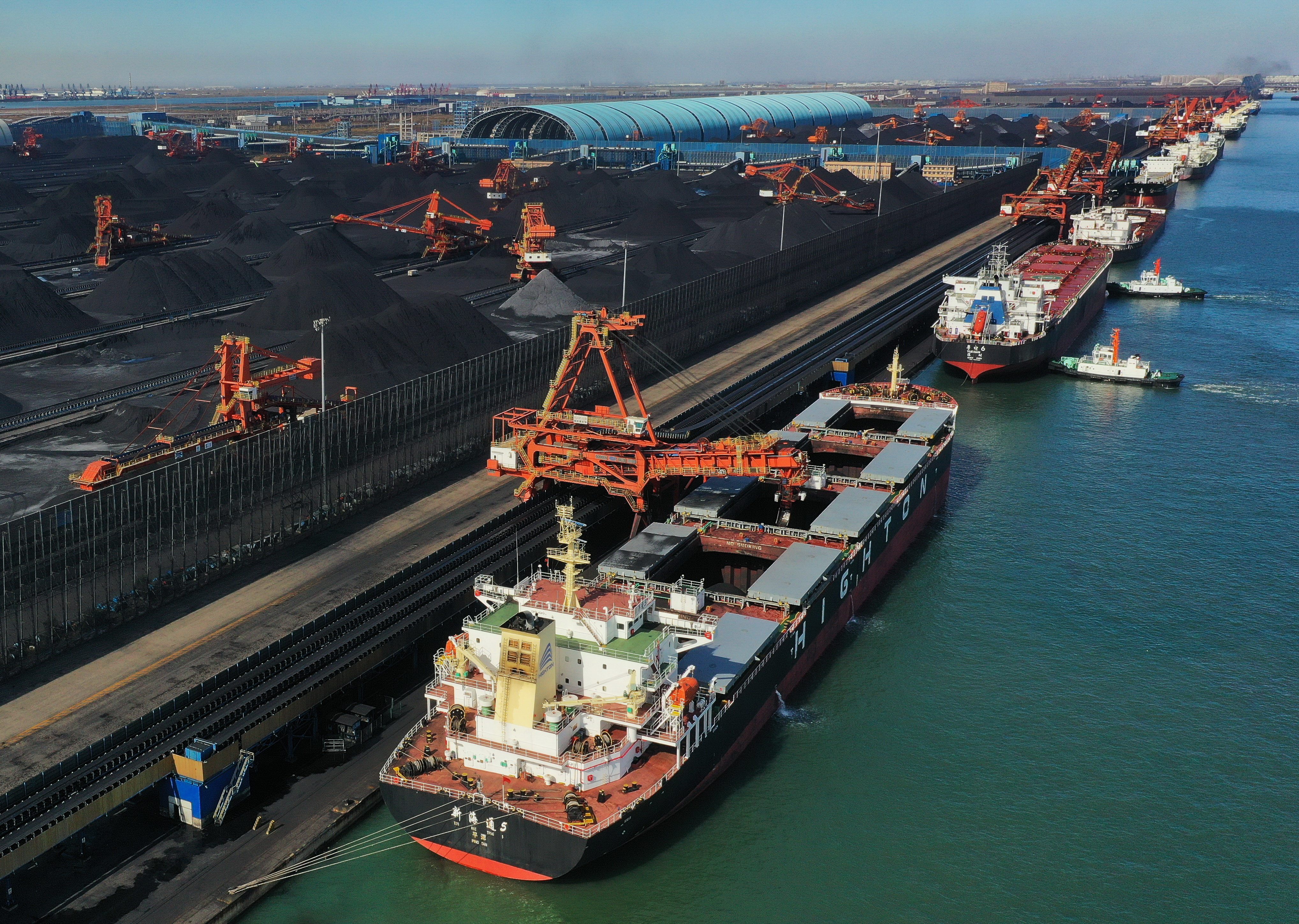 河北曹妃甸港区前三季度煤炭吞吐量同比增长4.3%(1)