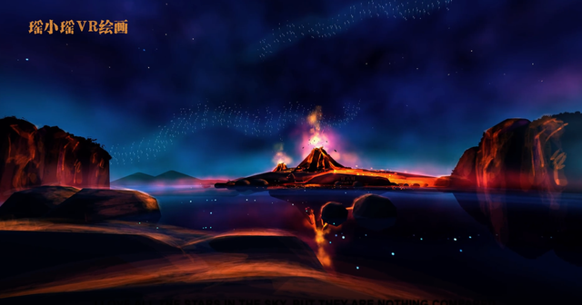 vr绘画作品大赏:意境比人更美!