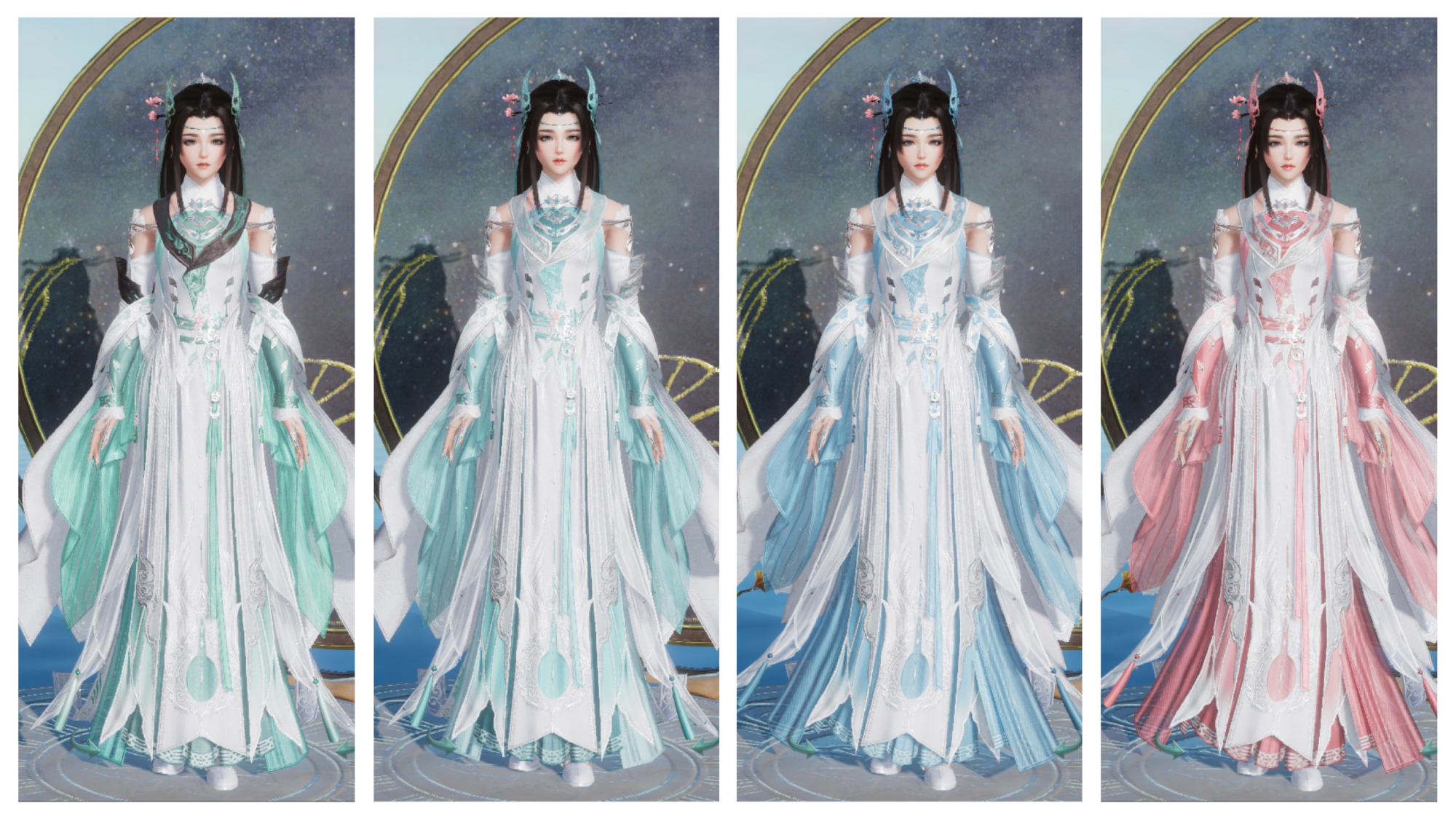 剑网3长歌门琴娘校服全图鉴——从未烬套到择芳套