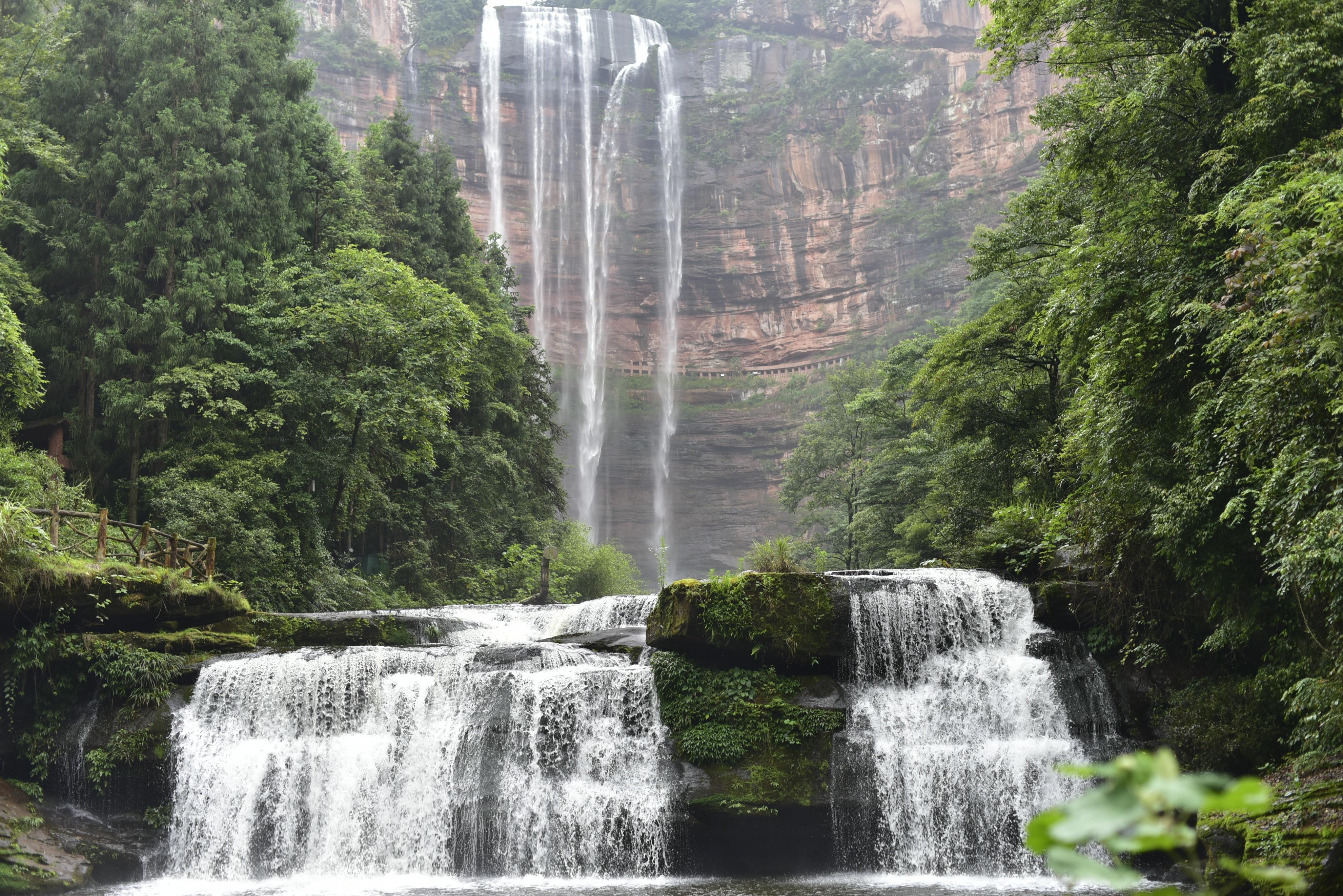 打卡华夏第一高瀑!江津大山中的这个瀑布,158米竟比黄果树还高