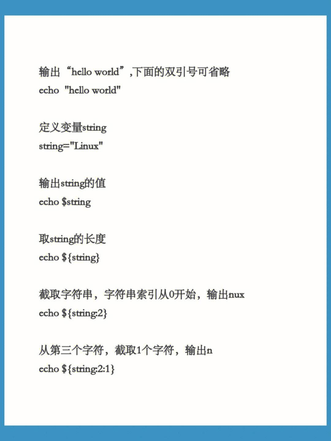 echo是什么命令