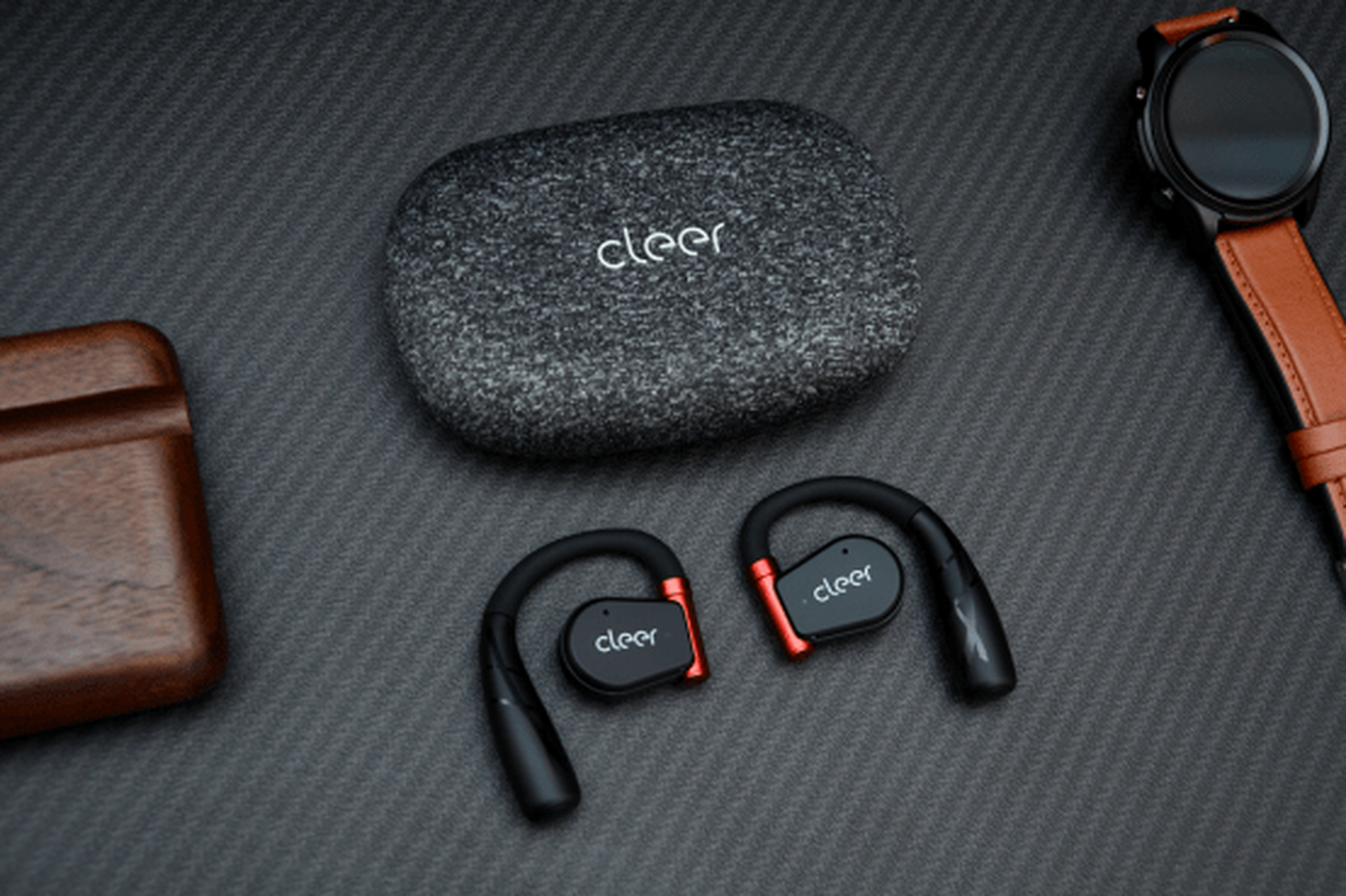 cleer arc ii音弧耳挂采用了记忆钛合金钢丝 旋