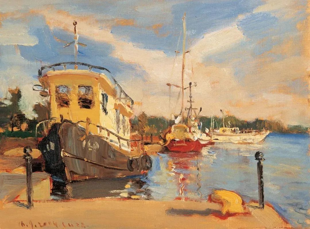 【开明e讲堂|品鉴】陆琦:油画艺术"物我对话,中得心源"