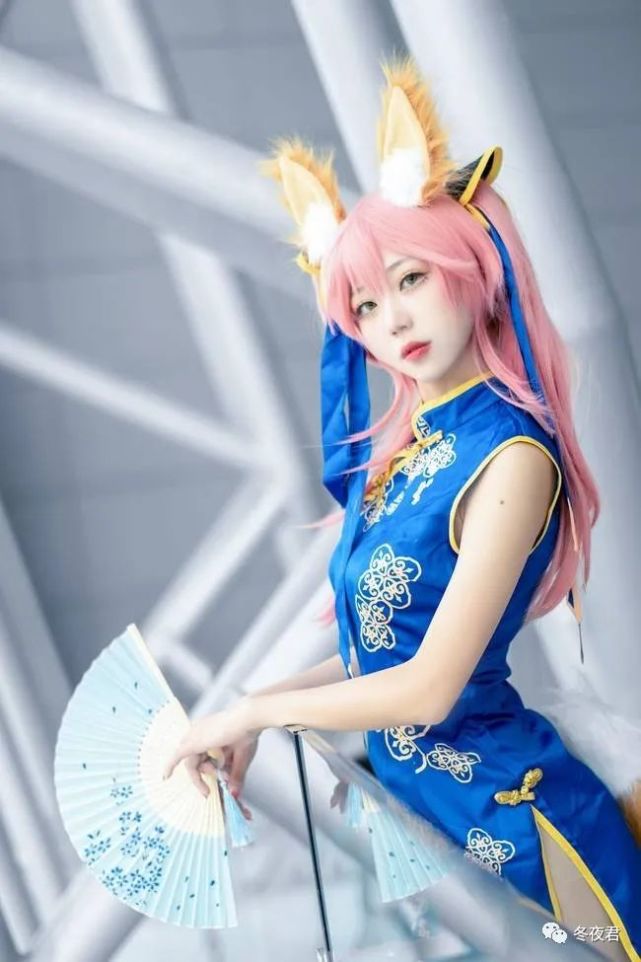 玉藻前 旗袍cosplay 摄影:肥恒