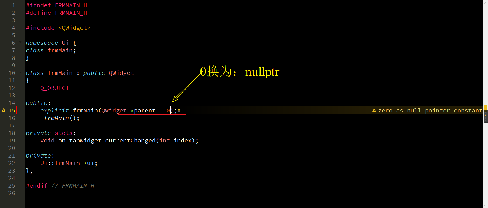 nullptr和null区别