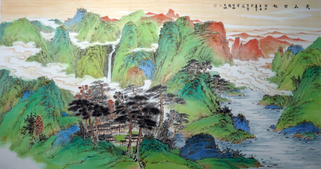 名家风采——胡生旺 · 山水作品鉴赏